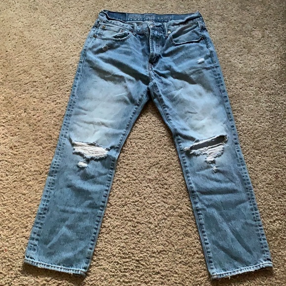 American Eagle Outfitters Other - American eagle men’s destroyed straight jeans